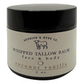 Nourish & Hyde Co. 100% Grass-Fed Tallow Whipped Balm & Lotion ? 2 oz | Moisturizer for Face & Body | Beef Tallow for Skin | No Seed Oils, Handcrafted in USA (Coconut Vanilla)