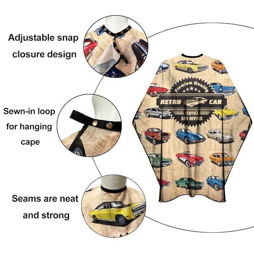 Barber Cape for Men 63x56 Professional Hair Cutting Waterproof