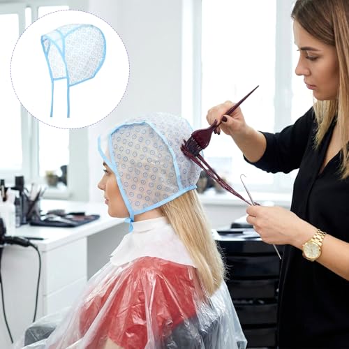 Cobee 3-Piece Hair Highlighting Cap Kit with Hooks & Brushes