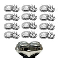 Shaver Replacement Blades for Skull Shaver Pitbull Replacement Blade,Replacement Heads for Pitbull Gold/Silver/Platinum Pro Shaver (12 Blades)