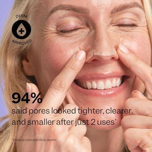 Peach Slices - Nose Pore Patches (7 ct) - Overnight Blackhead Remover - Pore Strips - Absorbs Gunk - Thin, Flexible & Painless - Hydrocolloid Patches - Vegan & Cruelty Free - Korean Skin Care & Beauty