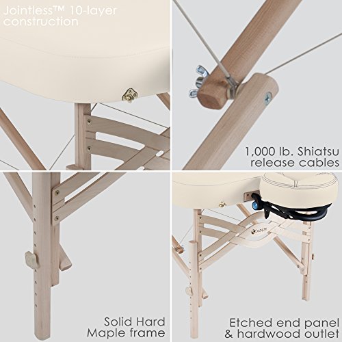 EarthLite SPIRIT Portable Massage Table 30/32" x 73" - Complete Package