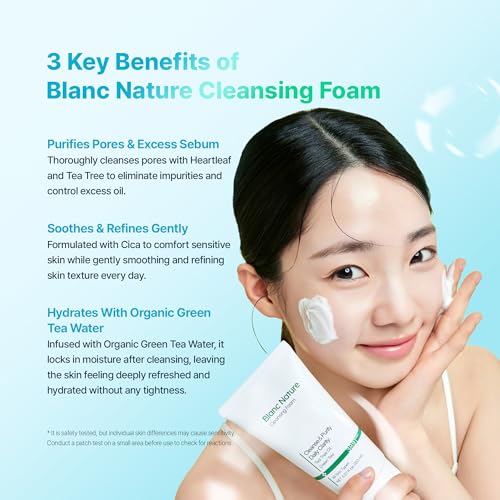 Tea Tree Facial Cleanser Foam for Oily & Sensitive Skin - 150ml