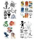 Harry Potter Temporary Tattoos - 35 Pack Official License