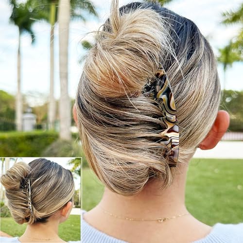 Camila Paris CP3186 French Hair Comb Clip - Onyx