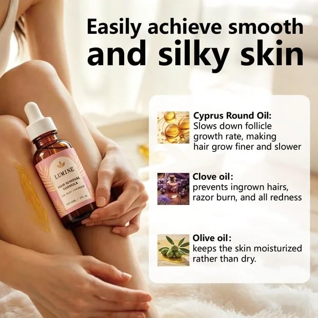 Lumine Cyperus Rotundus Oil 60ml Natural Moisturizer & Soothing Skin Oil