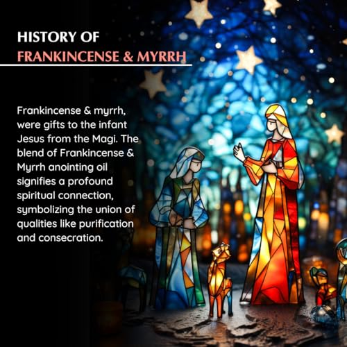 Frankincense & Myrrh Anointing Oil 9ml | Prayer & Protection