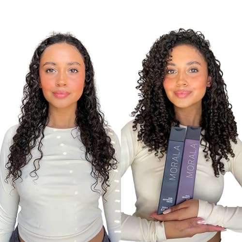 Morala Curl Activating Cream - Hydrating Curl Enhancer for Bouncy, Frizz-Free Hair, 8.45oz