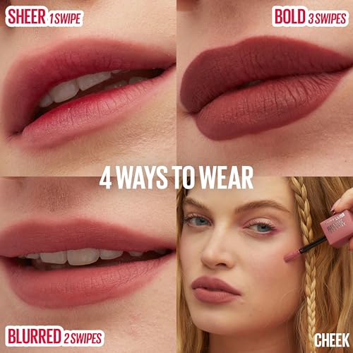 Maybelline Super Stay Teddy Lip Tint 12HR Matte