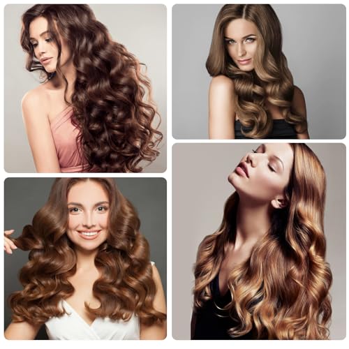 12 Pack Self-Grip Hair Rollers for Women, 24mm