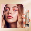 Eyeshadow Stick Pencil - Creamy Metallic & Matte Makeup (6# Peachy)