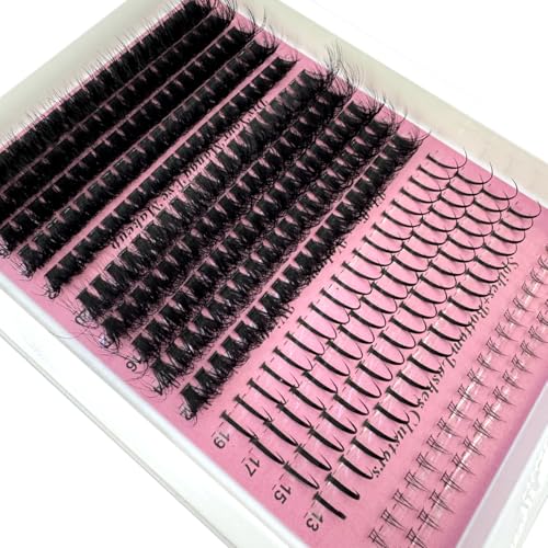 Spiky Lash Clusters - 60D Volume Individual Eyelash Extensions DD Curl