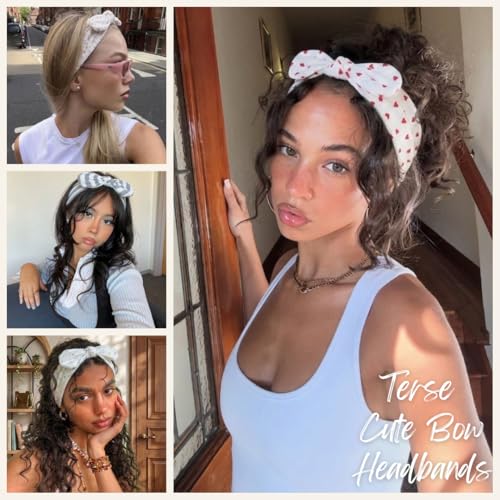 Women's Headband 6-Pack, Elastic Sports & Fashion Hair Bands