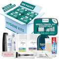 100-Pack Men's Travel Hygiene Kits – TSA-Approved Toiletries
