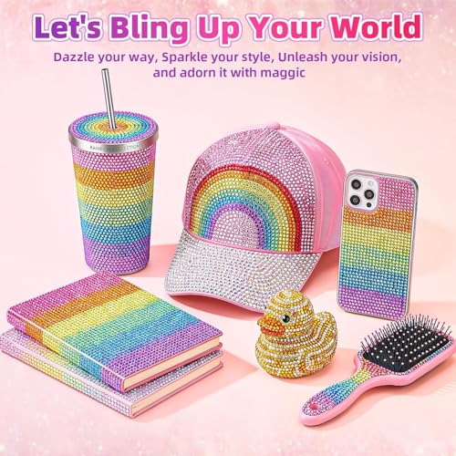 40000 Pcs Multicolor 3mm Resin Rhinestones Kit with Glue