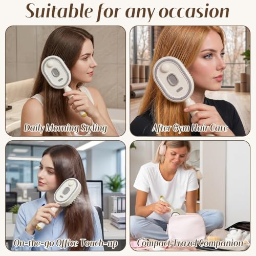Electric Spray Air Cushion Massage Comb for Frizzy Hair