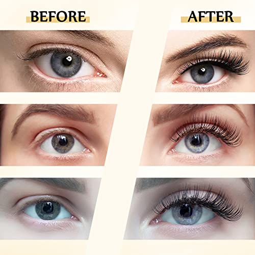 Magnetic Eyelashes - 10 Pairs with Eyeliner & Tweezer