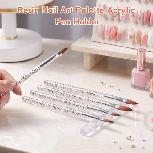 GASRONS Nail Art Kit with 23 Brushes & Dotting Pens for DIY Manicure