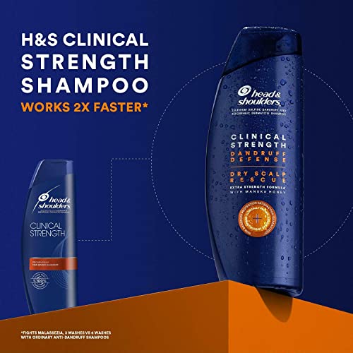 Head & Shoulders Dandruff Shampoo, Clinical Strength 14.2 oz (Pack of 3)
