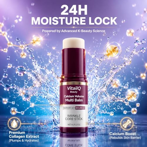 Anti-Wrinkle Calcium Balm Stick for Eyes, Face & Neck