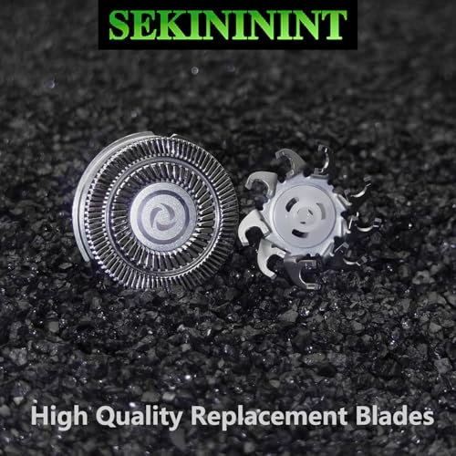 8 PCS Head Replacement Shaver Blades Compatible with Free Bird Flex Series Pro Electric Head Shaver