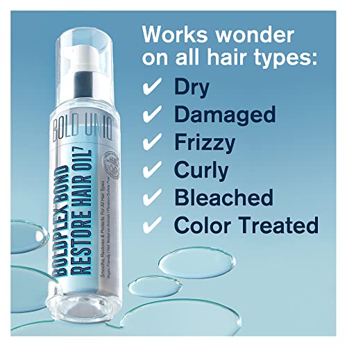 BoldPlex 7 Hair Oil - Nourish, Shine & Repair Dry Damaged Hair