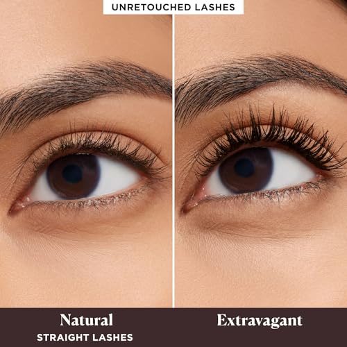 Laura Mercier Caviar Stick Cream Eyeshadow: Matte Finish, 24HR Wear, Long Lasting, Rich Color, Easily Blendable and Buildable, Waterproof, Caramel + Caviar Extravagant Mascara Bundle