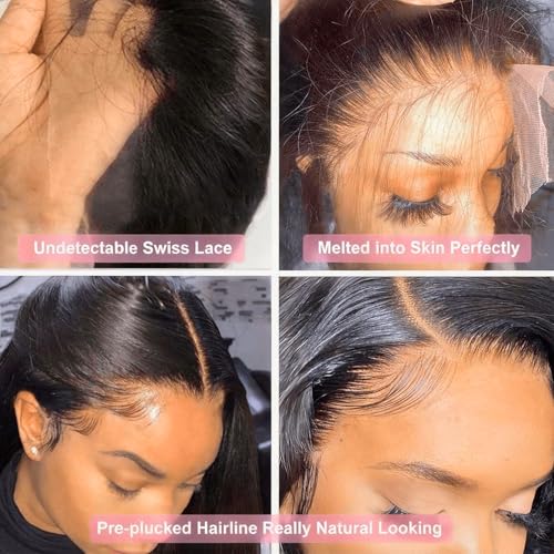 13x6 Lace Front Wig Human Hair Body Wave 200% Density