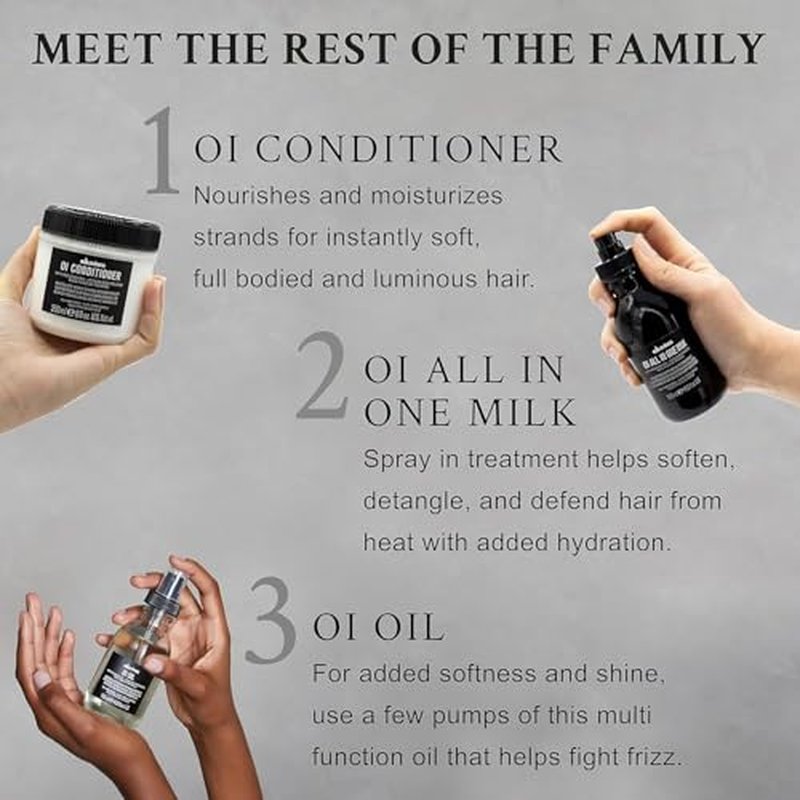 Davines OI Conditioner – Hydrating Cream for All Hair Types