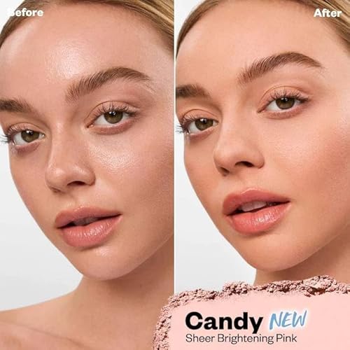 Kosas Cloud Set Baked Setting & Smoothing Powder Candy (sheer pink) & Complimentary Sheet Masque