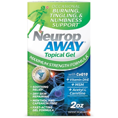 NeuropAWAY Maximum Strength Gel for Nerve Discomfort Relief 2oz