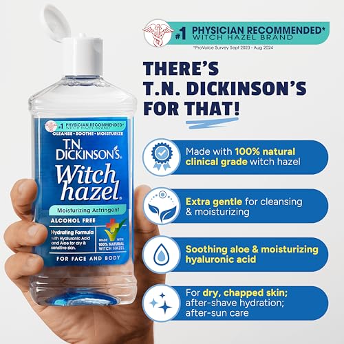 T.N. Dickinson's Alcohol-Free Witch Hazel Astringent, 16 oz