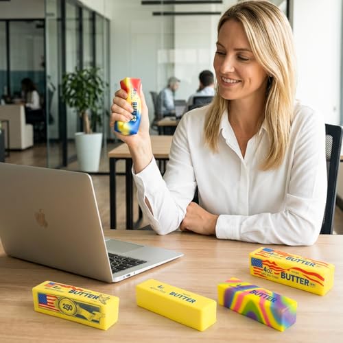 Slow Rising Butter Squishy Toys - Realistic Soft Fidget Stress Relief
