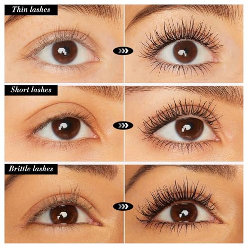 Volumizing Mascara - Buildable, Waterproof, Lash-Lifting & Lengthening