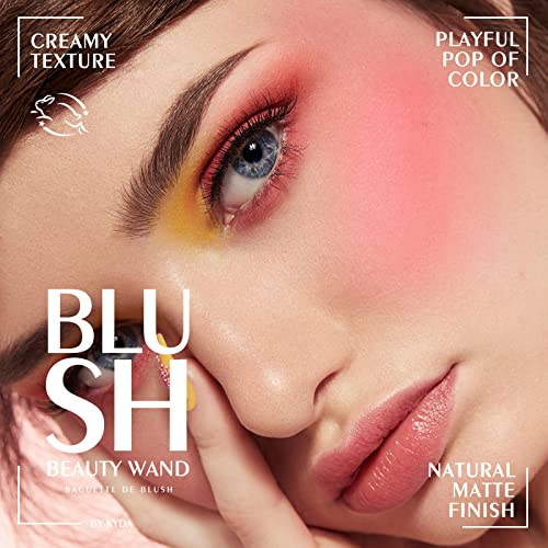 KYDA Liquid Blush Wand Set - Shimmer & Matte Pink Duo