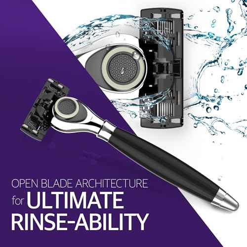 DORCO Pace Classic - Seven Blade Razor System with Pivoting Head and Premium Handle- 12 Pack Refill (No Handle)