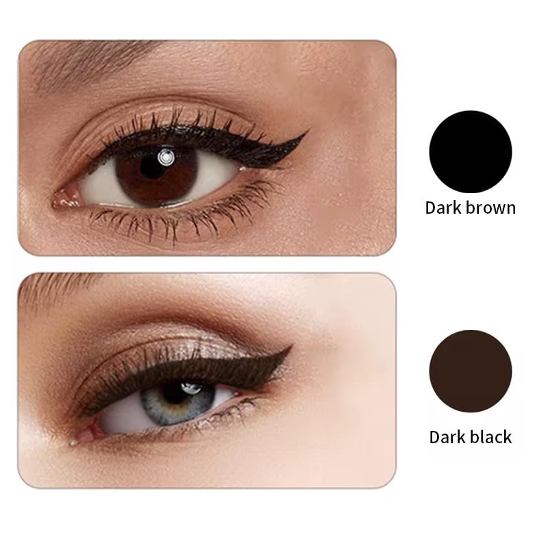 24-Hour Waterproof Liquid Eyeliner Pen, Black, Precision Tip