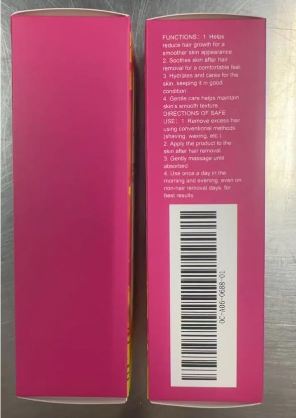 Natural Hair Removal Oil with Cyperus Rotundus - 60ml