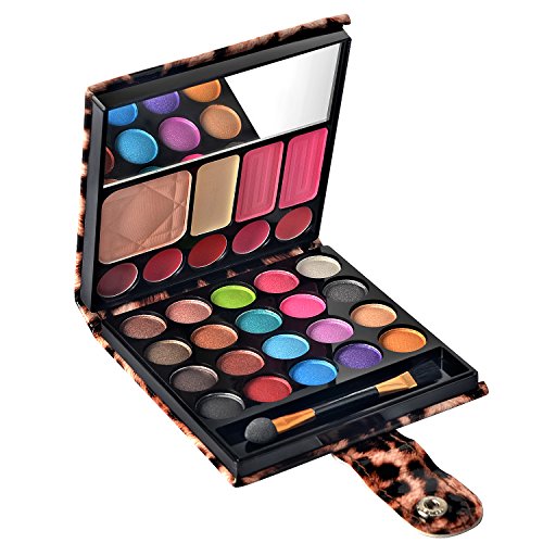 29 Color Makeup Kit with Eyeshadow, Lip Gloss & Blush