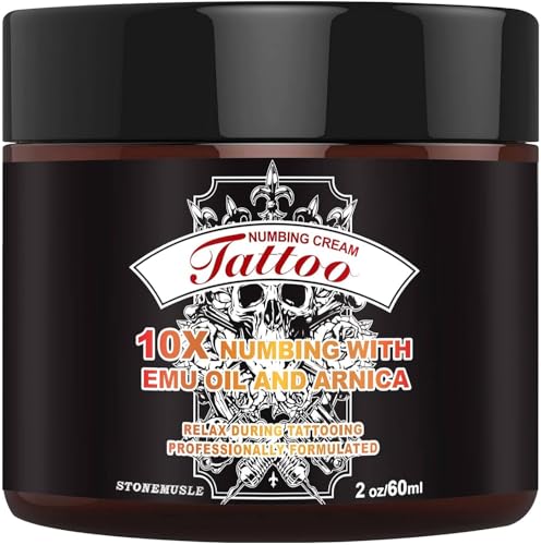 Maximum Strength Tattoo Numbing Cream - 8 Hour Pain Relief