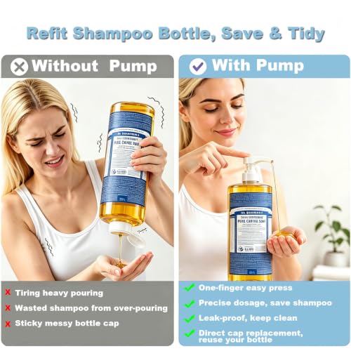 Dr. Bronner's Soap Pump Dispenser 2-Pack for 32oz