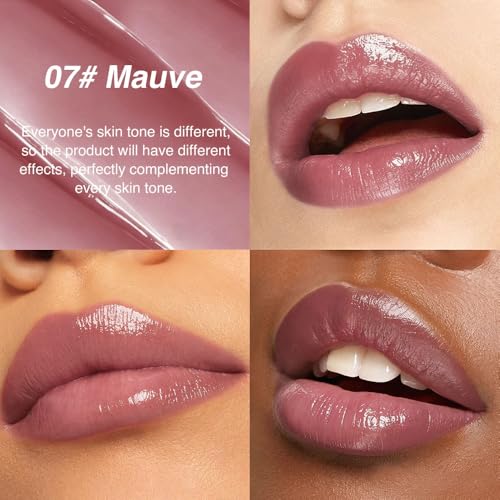 Mauve Honey Tinted Lip Balm - Moisturizing Shine for Mature Lips
