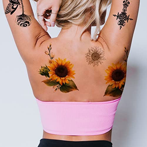 Printable Temporary Tattoo Paper 8.5x11 - 5 Sheets Inkjet