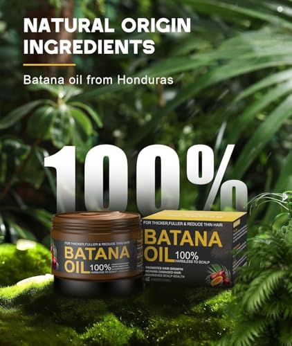 Batana Oil for Hair Growth & Thickness | 100% Organic