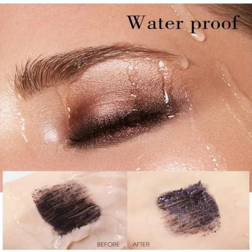 Waterproof Mascara with Fine Brush for Lower Lashes