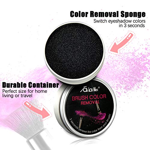 TailaiMei Makeup Brush Cleaner Sponge, 2 Pack