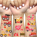 Valentine's Day Temporary Tattoos 152 Count - Heart Design