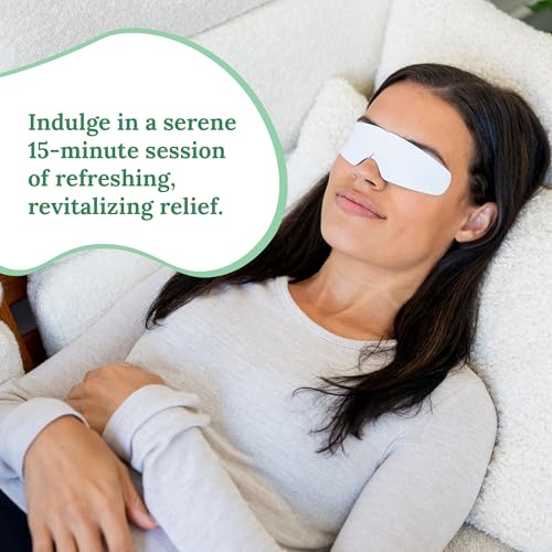 CorneaCare Rescue: Hydrogel Self Cooling Compress | Cold Eye Masks for Puffy Eyes | Self Cooling Eye Compress for Fast Relief | Travel Ready | 6 Count