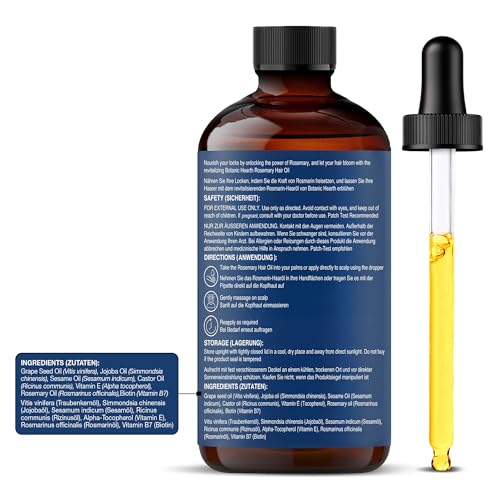 Botanic Hearth Rosemary Oil for Hair Growth with Biotin & Jojoba