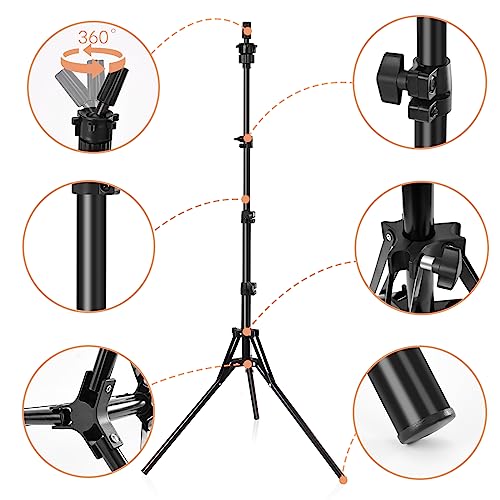 Adjustable Mannequin Head Stand | Wig Display Tripod